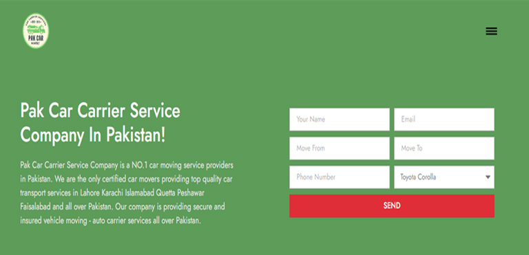 Pak Car Carrier Services